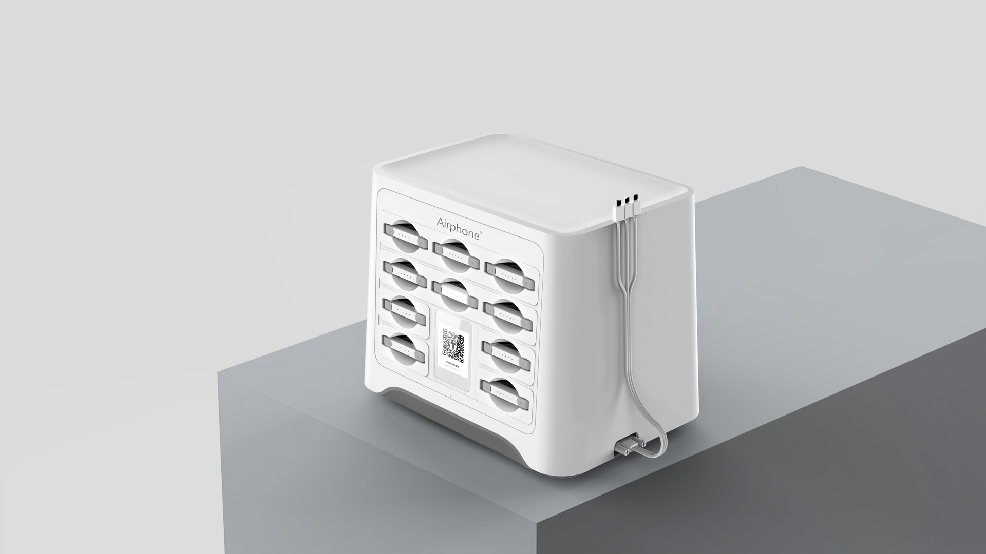 共享电源外观结构设计、深圳工业设计公司