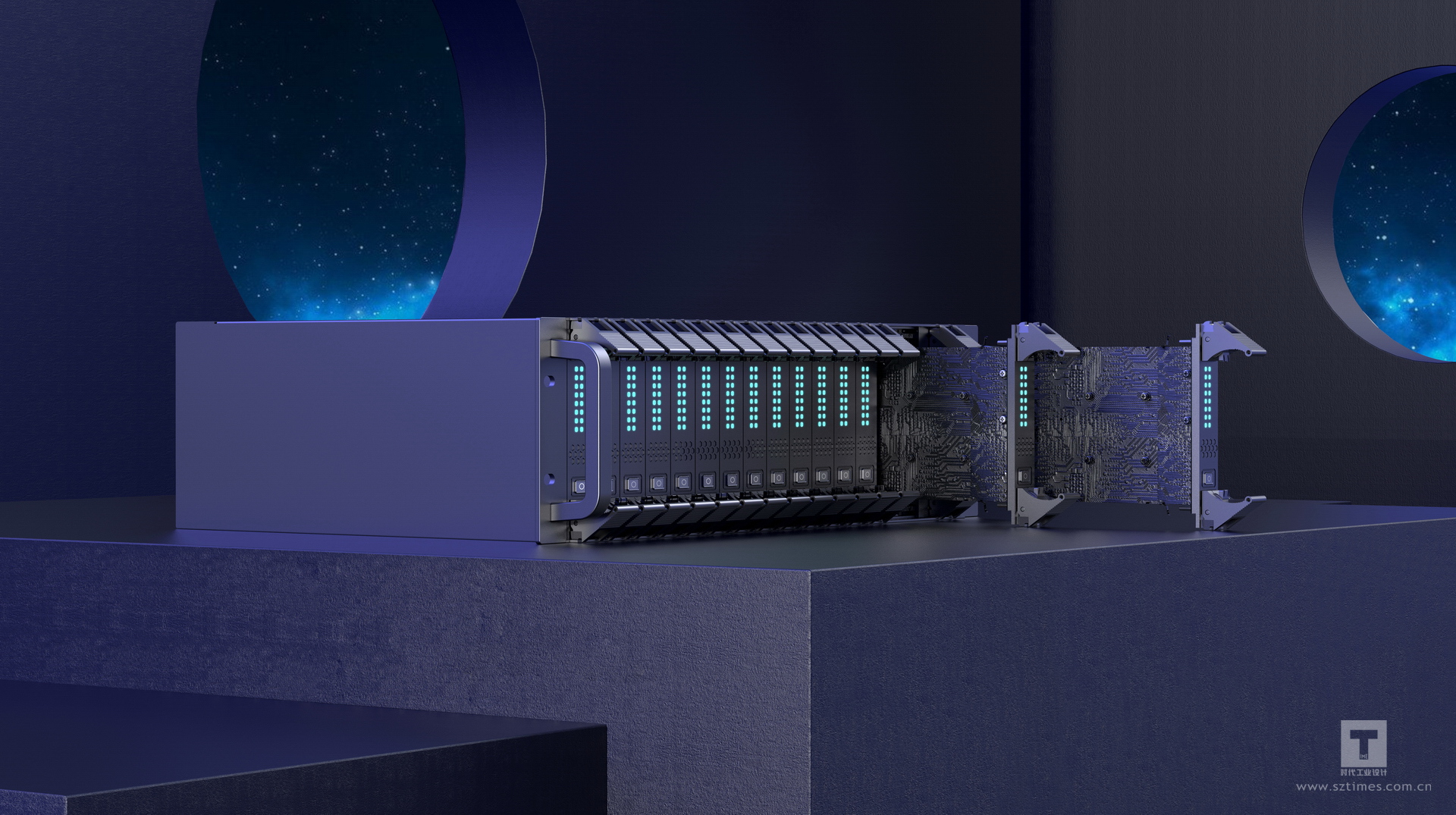 服务器设计、3U主机设计、工业设计公司、产品设计公司