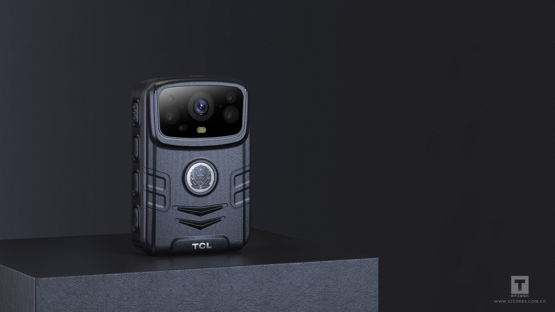 TCL执法记录仪设计、执法仪设计公司、深圳军工手持产品设计公司