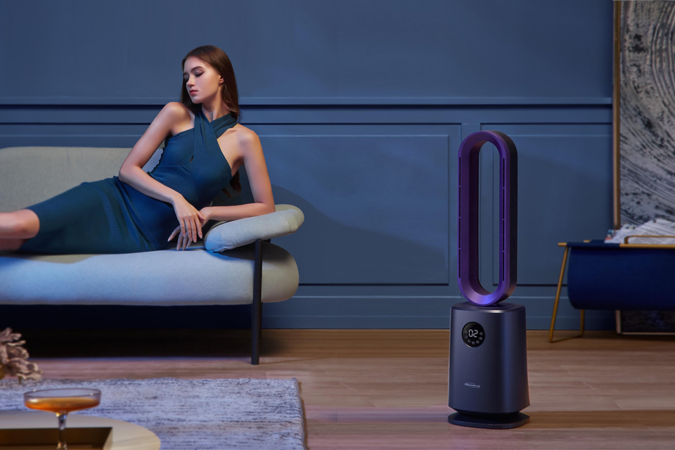 无叶风扇设计、等离子风扇设计、冷暖无叶风扇设计、空气净化无叶风扇设计